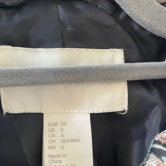 H&M Multicolor Patterned Bomber Jacket - Picture 4 of 4